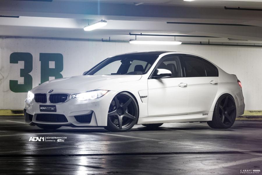  BMW M3 on ADV.1 Wheels (ADV5MV1) 2014 года  (фото 3 из 12)